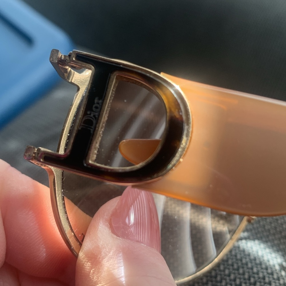 Dior sunglasses worn vintage style - Picture 4 of 6